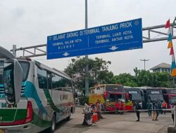 Terminal Bus di Jakarta Utara