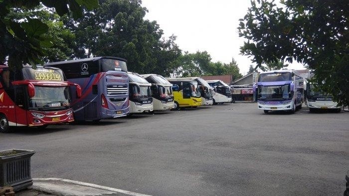 terminal jombor yogyakarta area parkir bus