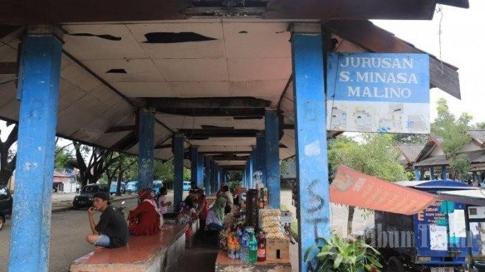 Terminal Malengkeri ruang tunggu