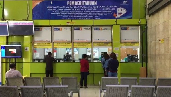 loket stasiun gambir loket stasiun