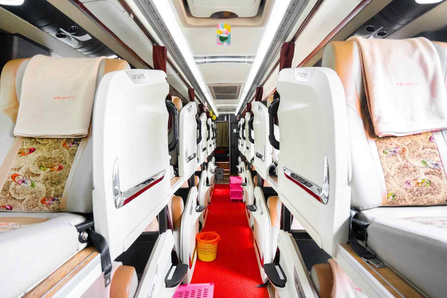 Bus Double Decker Sinar Jaya interior Bus Double Decker Sinar Jaya interior
