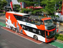 Bus Transjakarta Double Decker