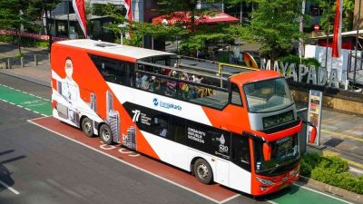 Bus Transjakarta Double Decker