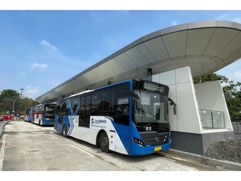 Halte Busway Jakarta Barat